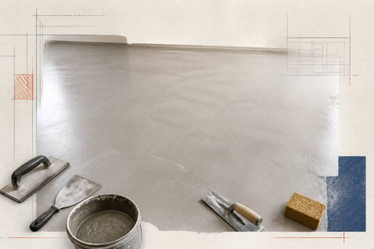 Béton ciré : sur quels supports il tient (et où il fissure)