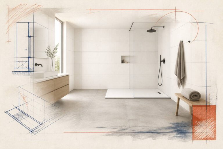 Carrelage de salle de bain : formats, pose et budget au m²