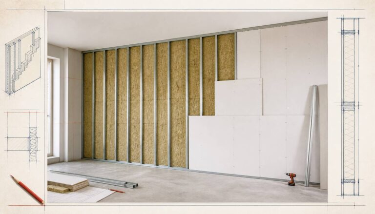 Isolation phonique : traiter un mur mitoyen ou un plancher