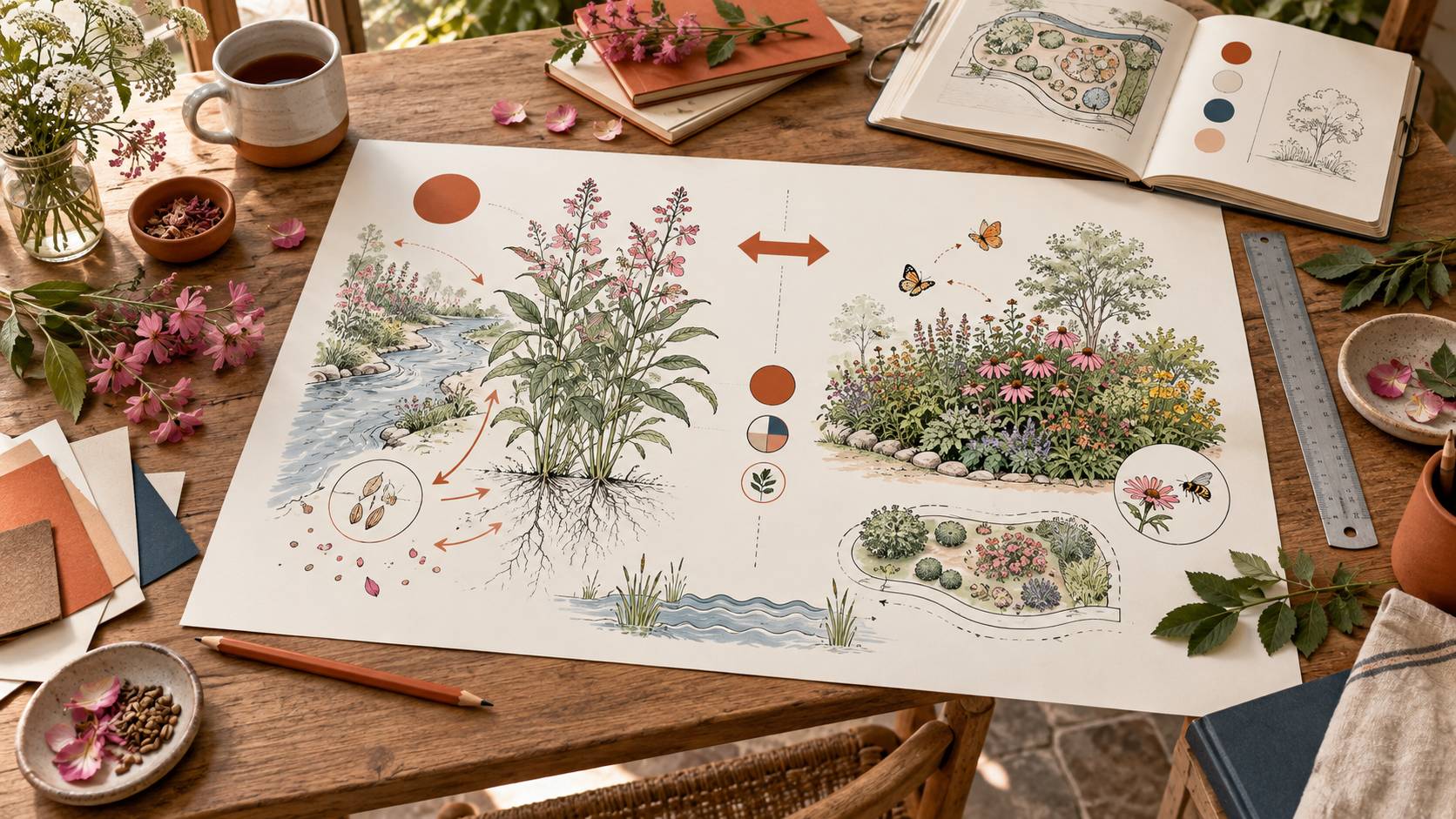 Illustration éditoriale du sujet : En 2025, cette fleur colorée a été bannie d'Europe : découvrez l'alternative idéale pour 2026