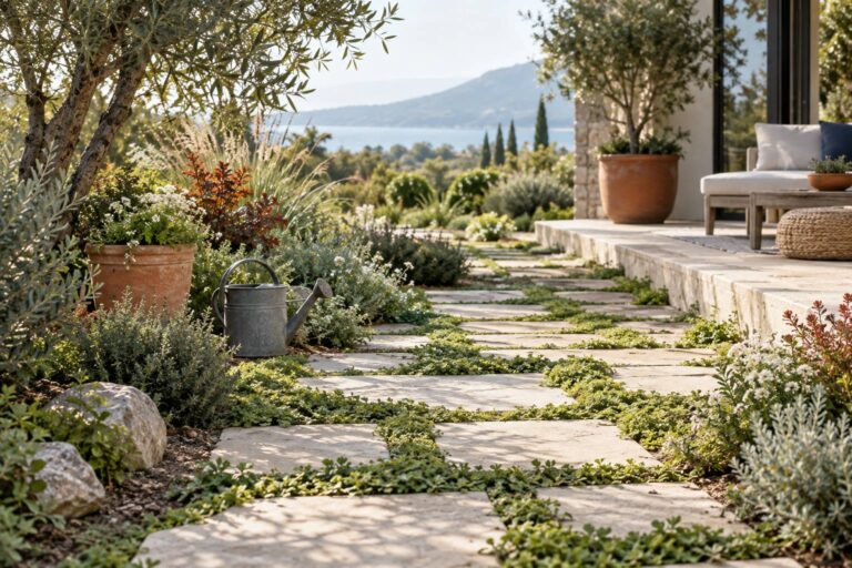 Allées et terrasses envahies de mauvaises herbes ? Découvrez 8 couvre-sols entre pavés qui transformeront vos espaces sans effort